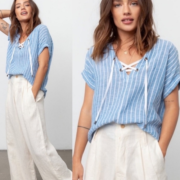Rails Jeri St. Germain Stripe Top Small - Picture 1 of 6